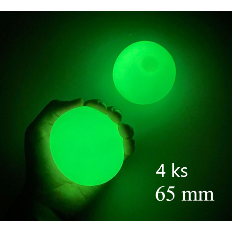 Glow-in-the-Dark Sticky Ceiling Balls, 4 Pack โ photo 5