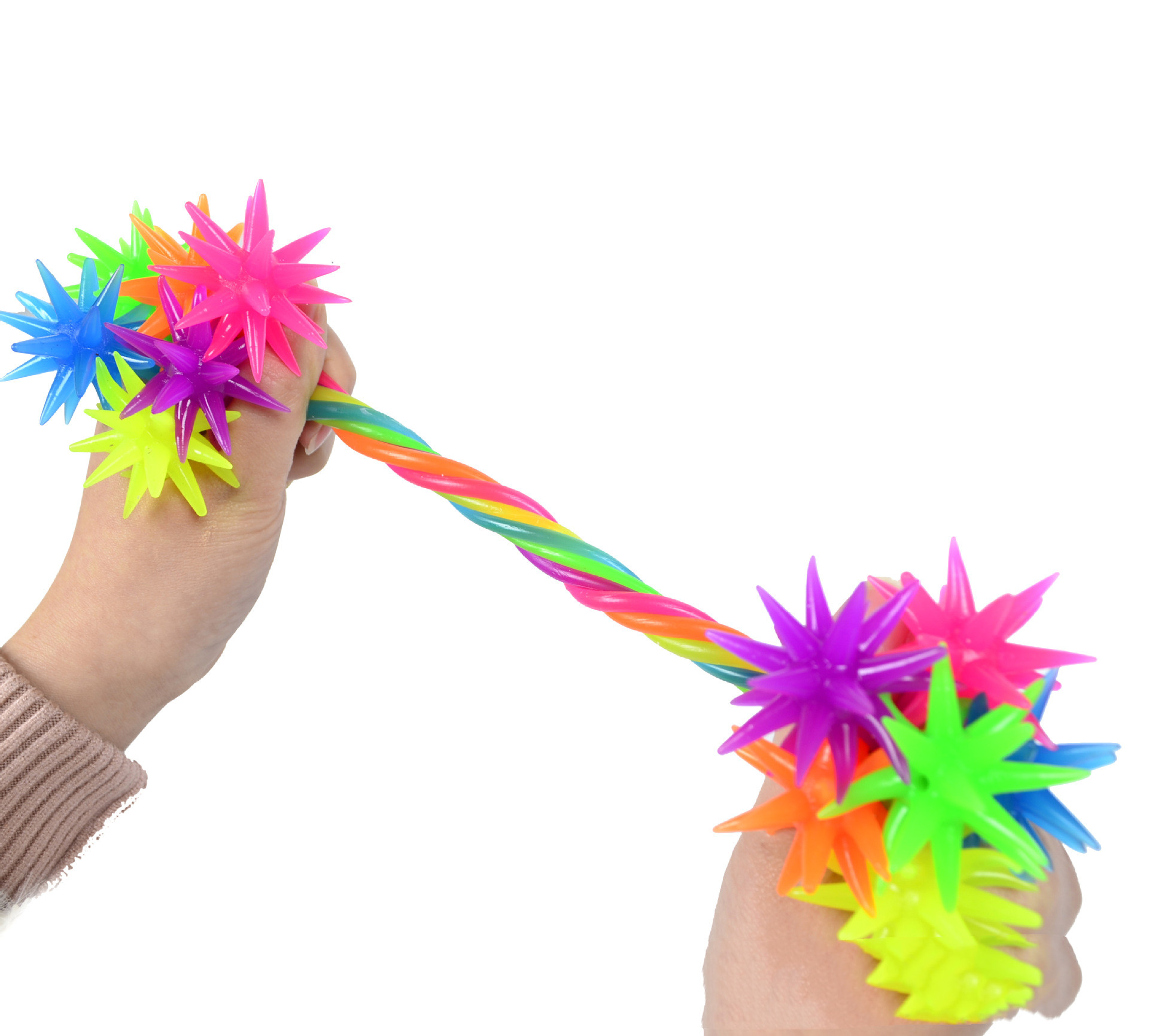 Rainbow Spiky Stretch Twist Fidget โ photo 3