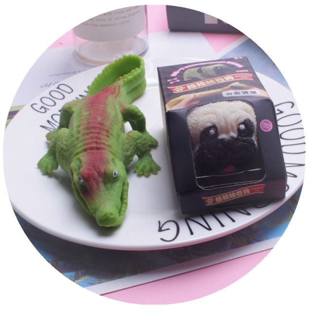 Stretchy Squeeze Crocodile (Green)