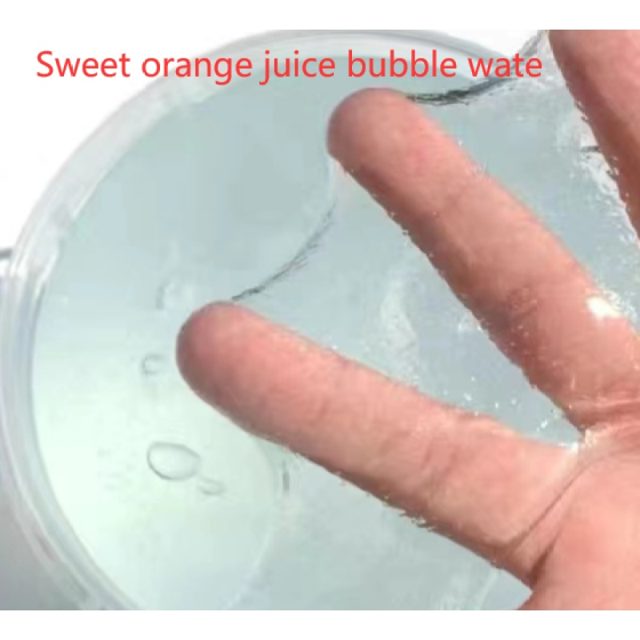 Sweet Orange Crystal Clear Slime โ photo 3
