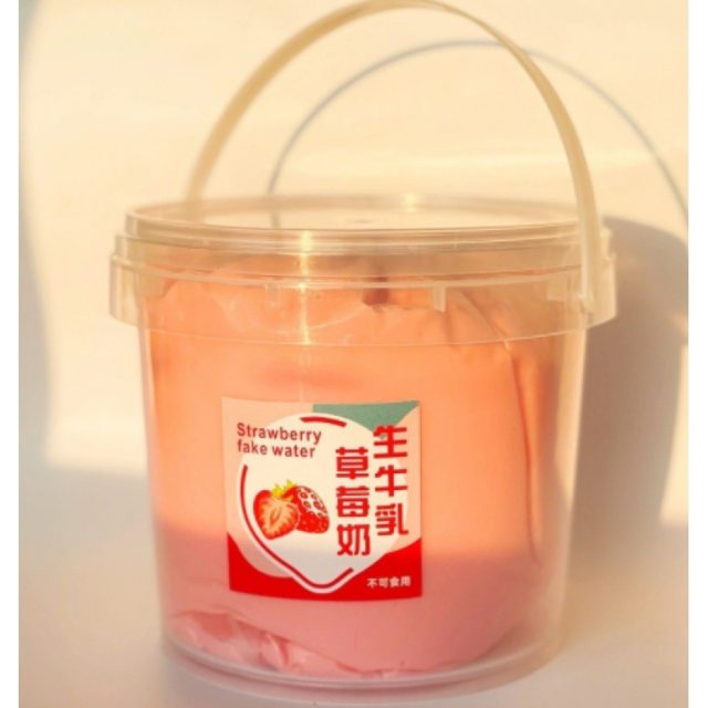 Strawberry Milk Slime Tub โ photo 3