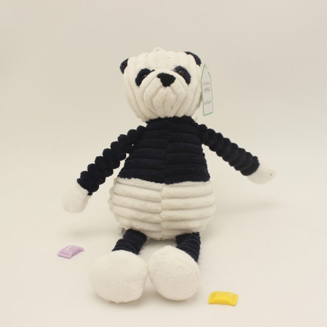 Ribbed Corduroy Panda Plush