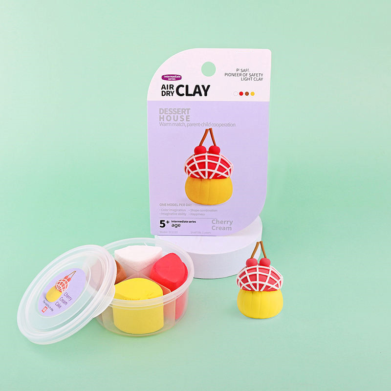 Air-Dry Clay Dessert House Kit — Chocolate Cake — photo 3