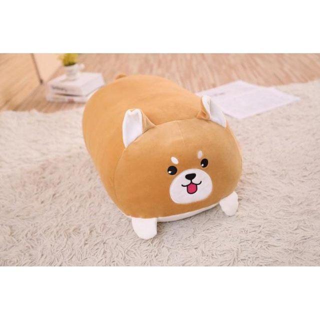 Lil' Shiba Loaf Pillow Plush
