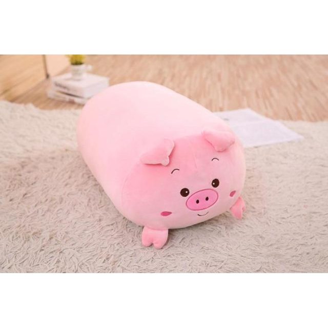Plump Pink Piggy Loaf Pillow 30cm โ photo 2