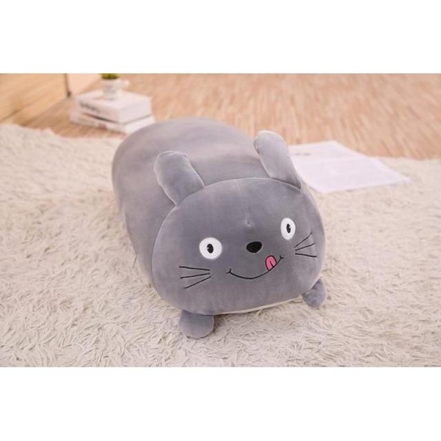 Cheeky Gray Cat Loaf Pillow 30cm โ photo 2