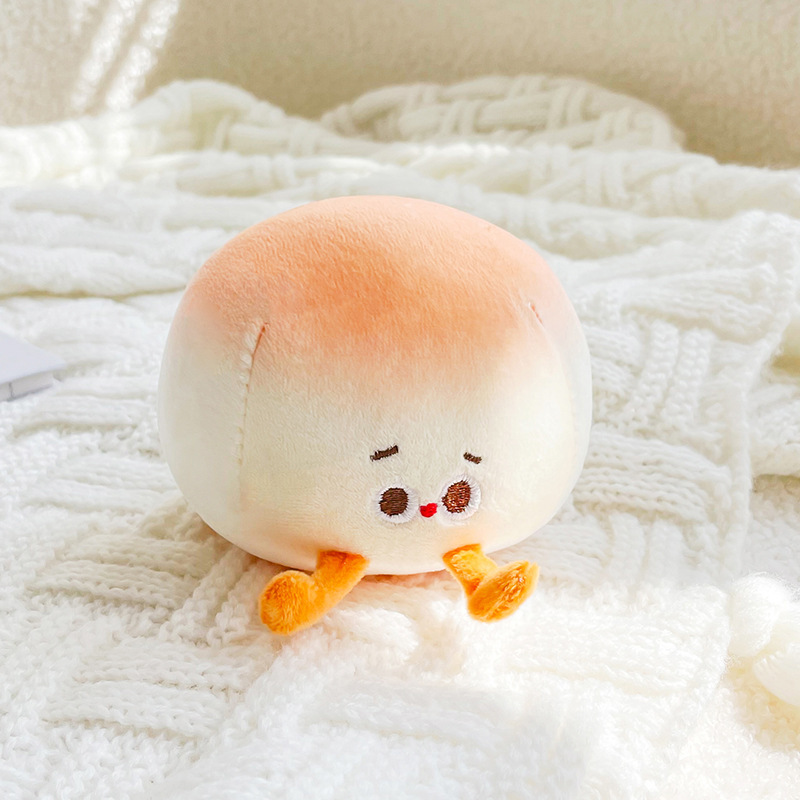 Steamed Bun Plush Charm with Ball Chain โ photo 2