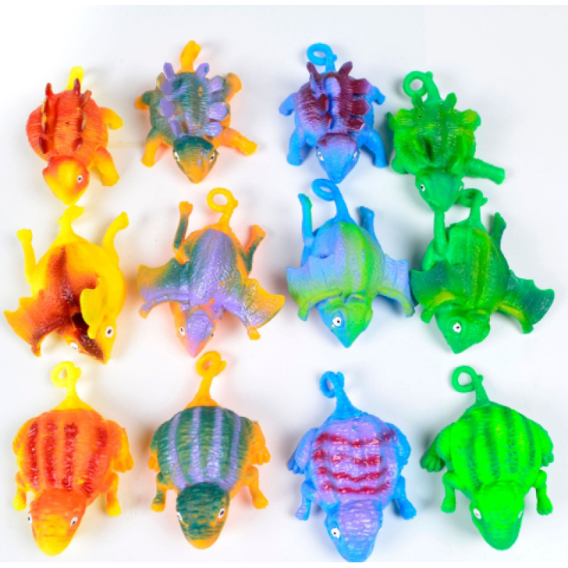Inflatable Blow-Up Dinosaur Squeeze Toys (Assorted)