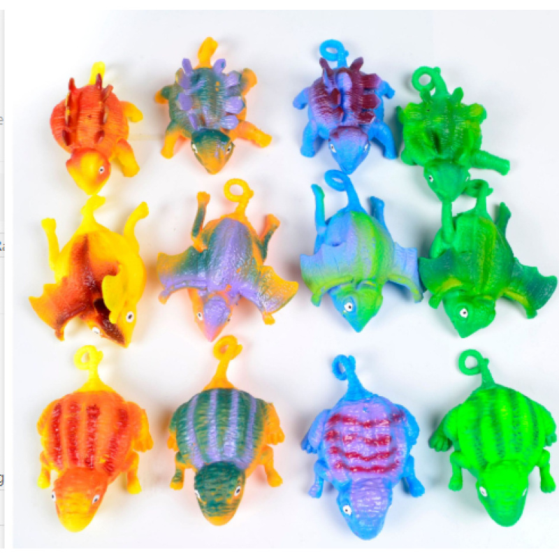 Inflatable Blow-Up Dinosaur Squeeze Toys (Assorted) — photo 2