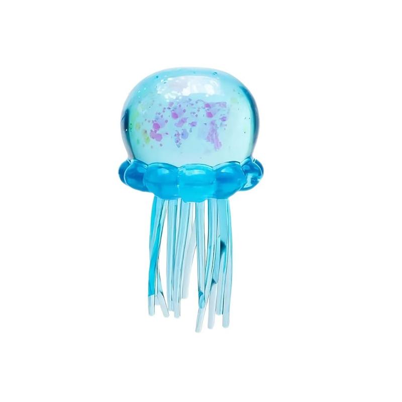 Glitter Jellyfish Water-Filled Squeeze Toy