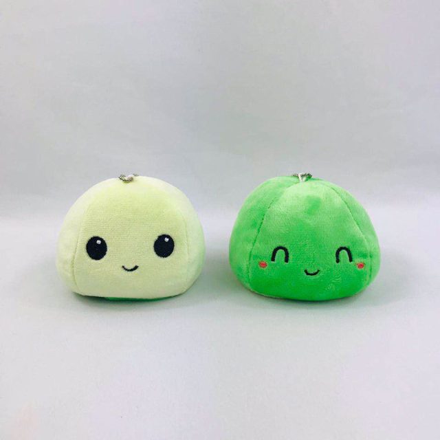 Smiley Mood-Ball Plush Keychain โ photo 4