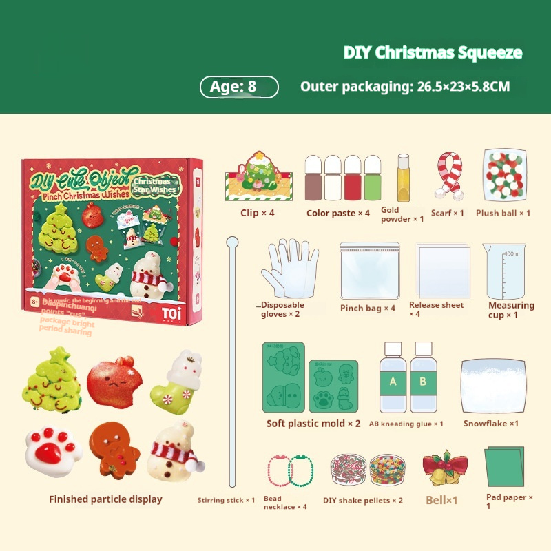 DIY Christmas Squishy Making Kit