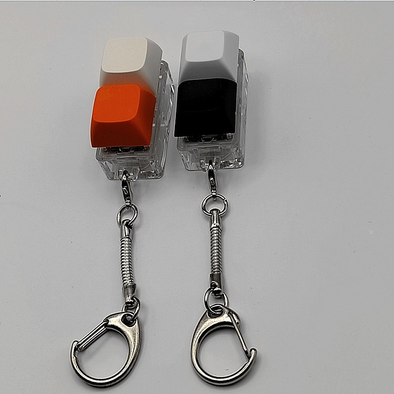 Mechanical Keyboard Keycap Clicker Fidget Keychain