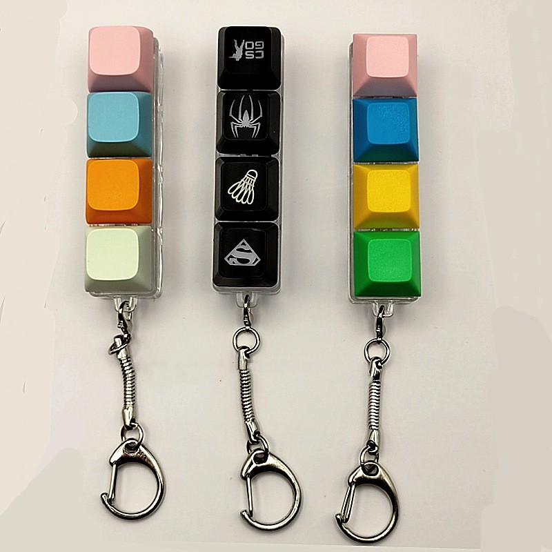 Mechanical Keyboard Keycap Clicker Fidget Keychain โ photo 2