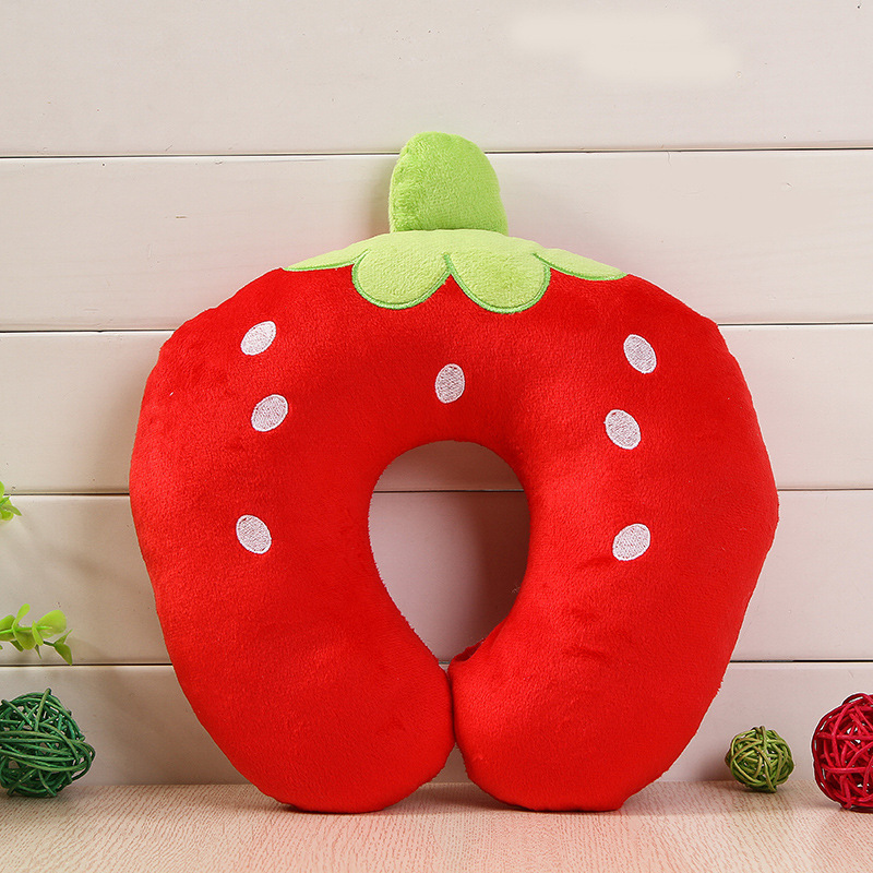 Strawberry U-Shaped Neck Pillow