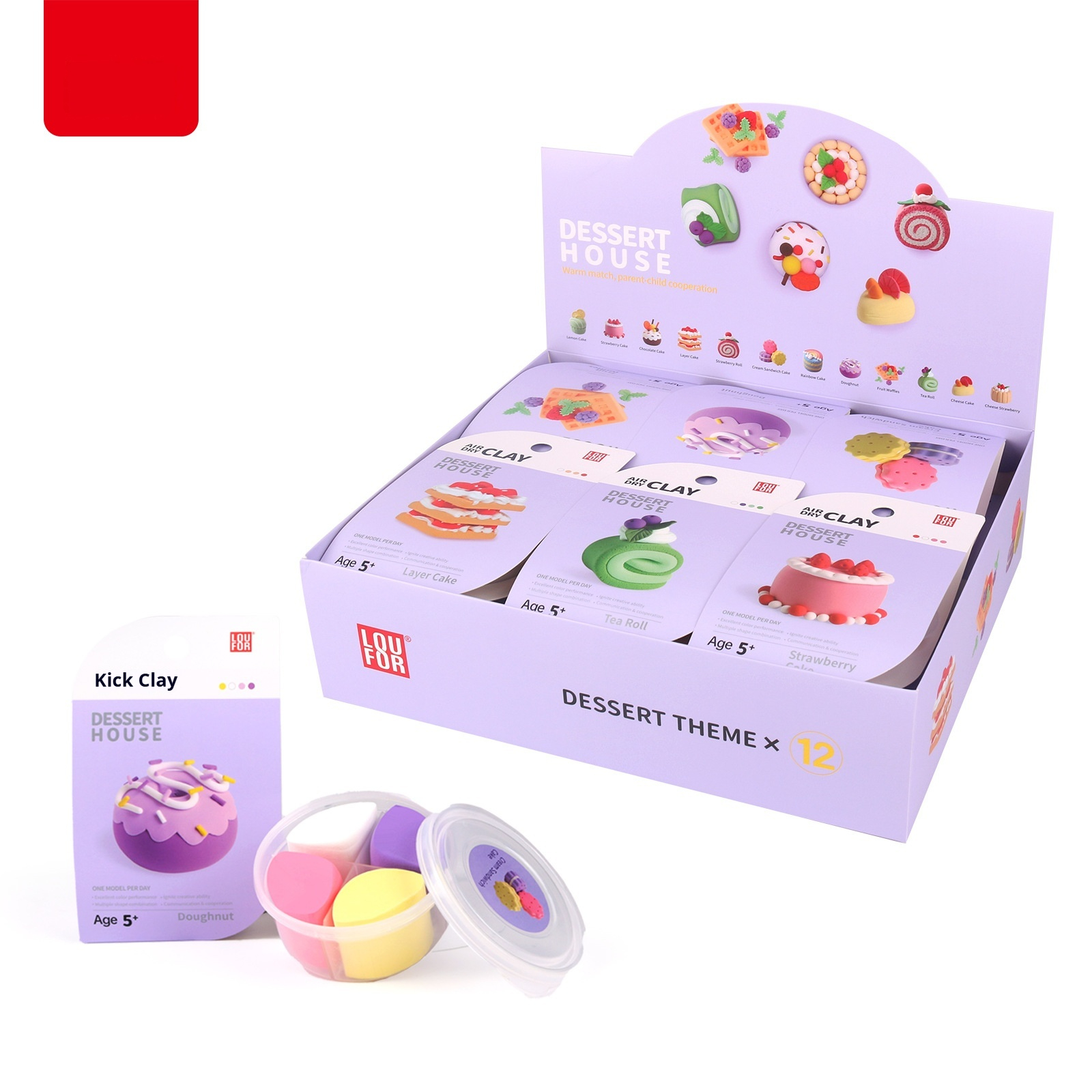 Ultra-Light Air-Dry Modeling Clay Set — photo 5