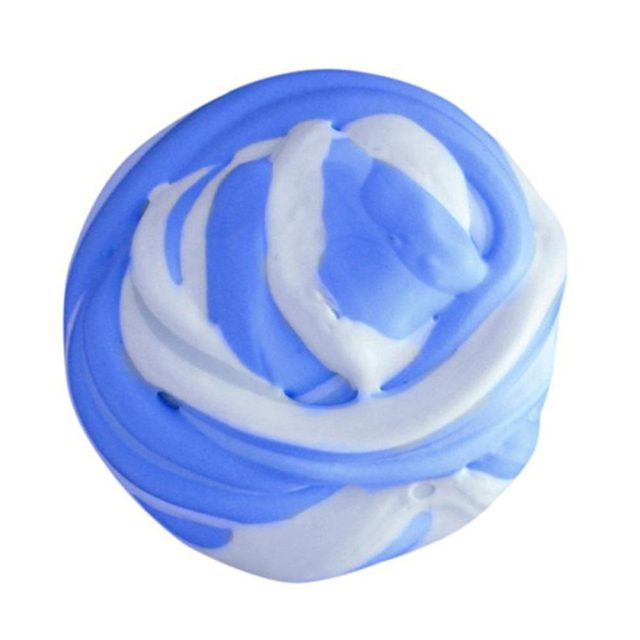 Rainbow Swirl Fluffy Cloud Slime โ photo 2