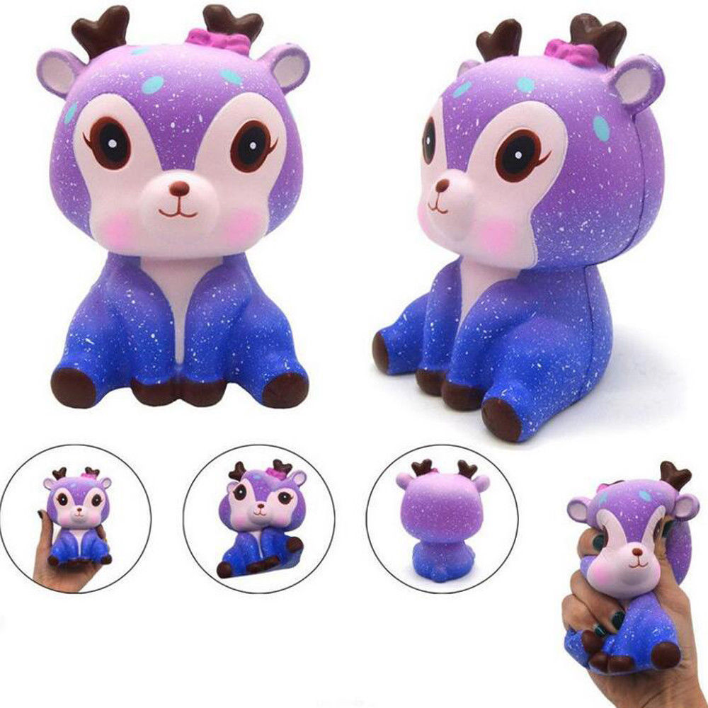 Galaxy Deer Squishy with Antlers — photo 2