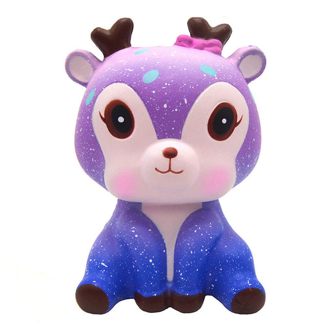 Galaxy Deer Squishy with Antlers — photo 5
