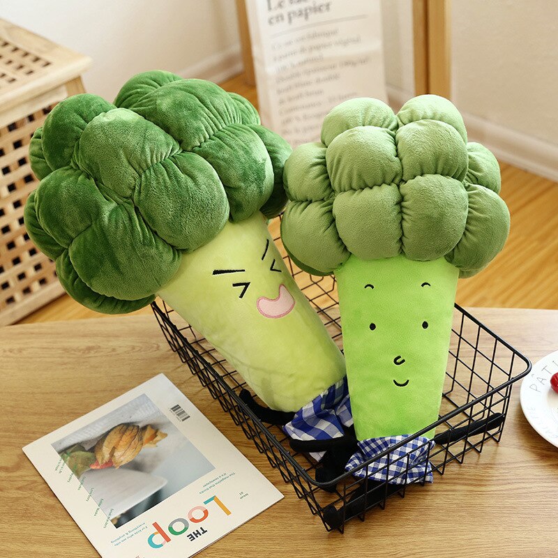 Smiley Broccoli Buddy Plush โ photo 3