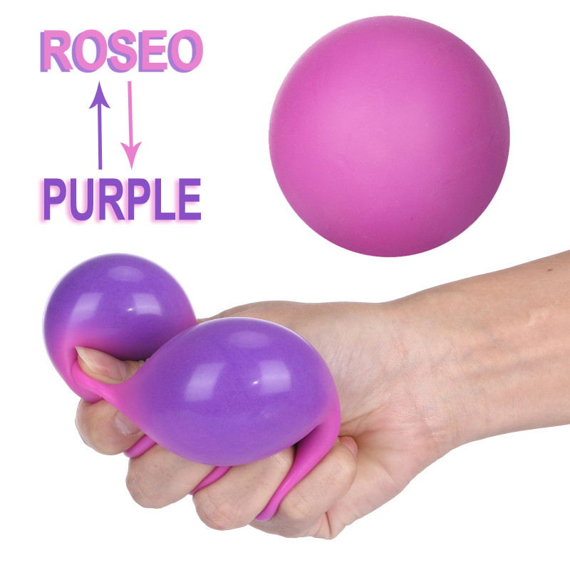 Color-Changing Squeeze Stress Ball (Blue to Pink) โ photo 2
