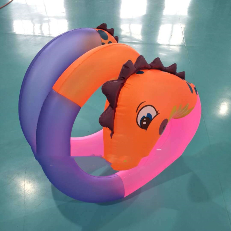 Inflatable Dinosaur Roller Water Float
