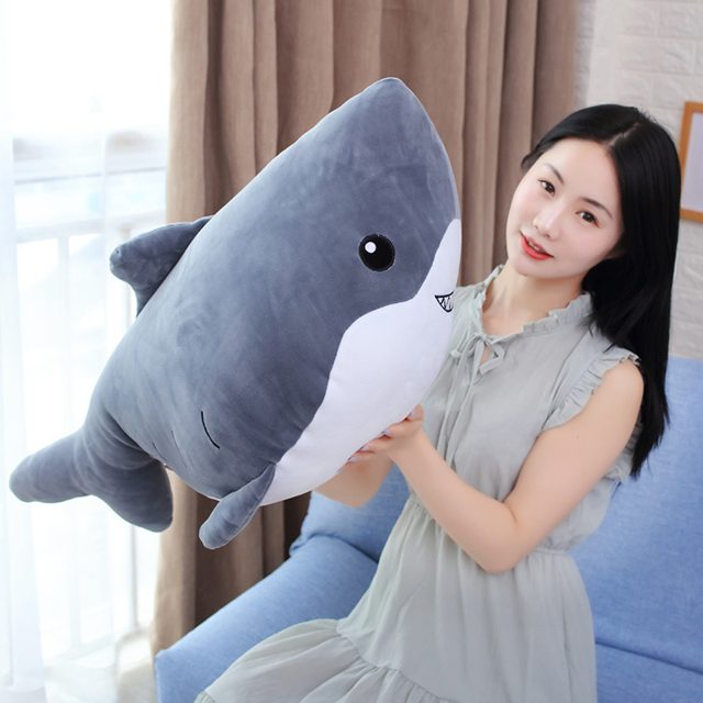 Sleepy Shark Hug Pillow Plush โ photo 4