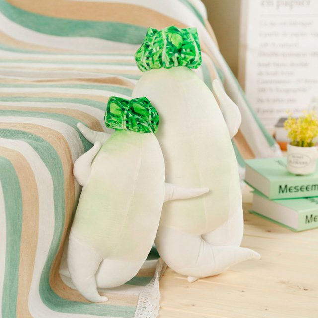 Daikon Radish Plush With Leafy Top (45cm) โ photo 4