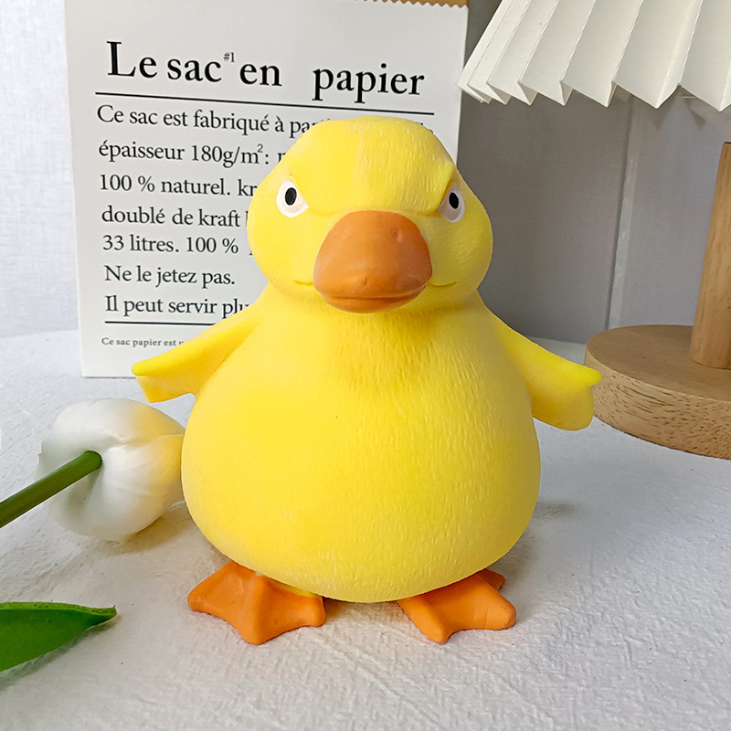 Yellow Duck Squeeze Toy โ photo 5