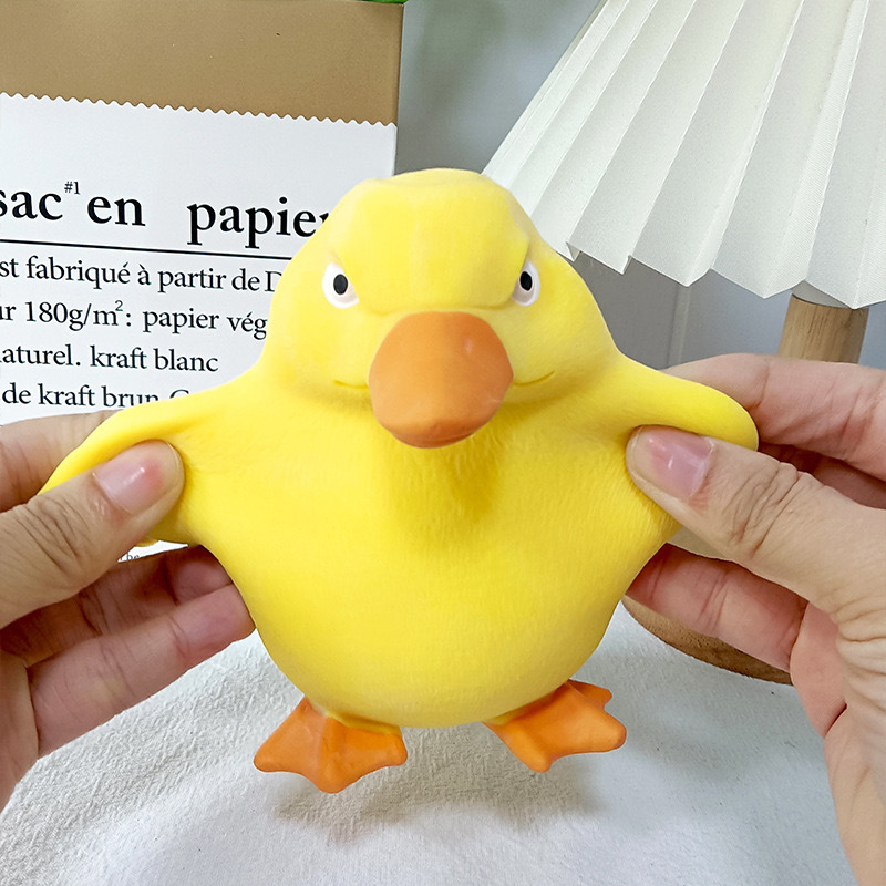 Yellow Duck Squeeze Toy โ photo 3