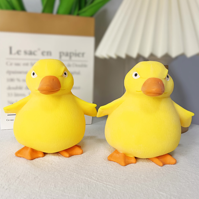 Yellow Duck Squeeze Toy