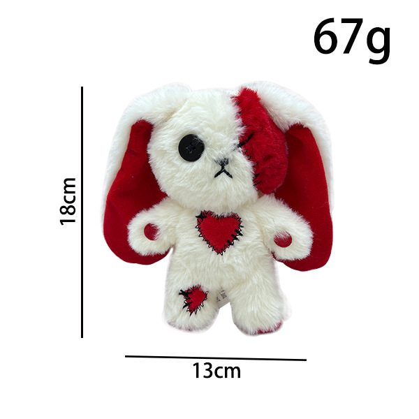 Patchwork Zombie Bunny Plush โ photo 3